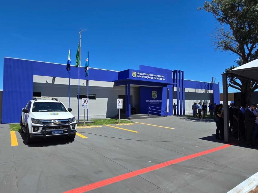 Gestão Riedel entrega nova unidade de perícias em Fátima do Sul