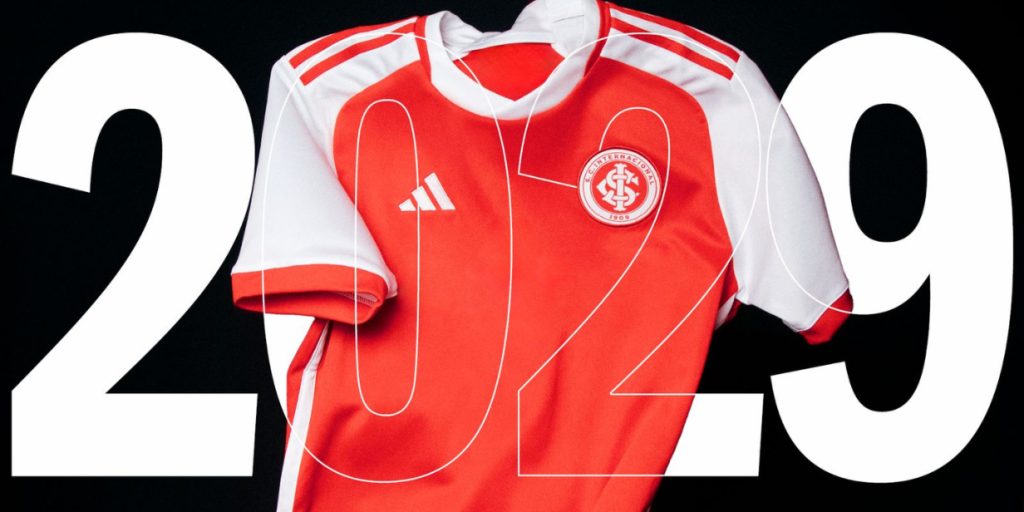Internacional renova contrato com Adidas para fornecimento de material esportivo até 2029
