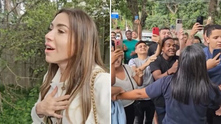 Patrícia Abravanel é ovacionada ao chegar na Globo para o 'Melhores do Ano': 'Que lindo'