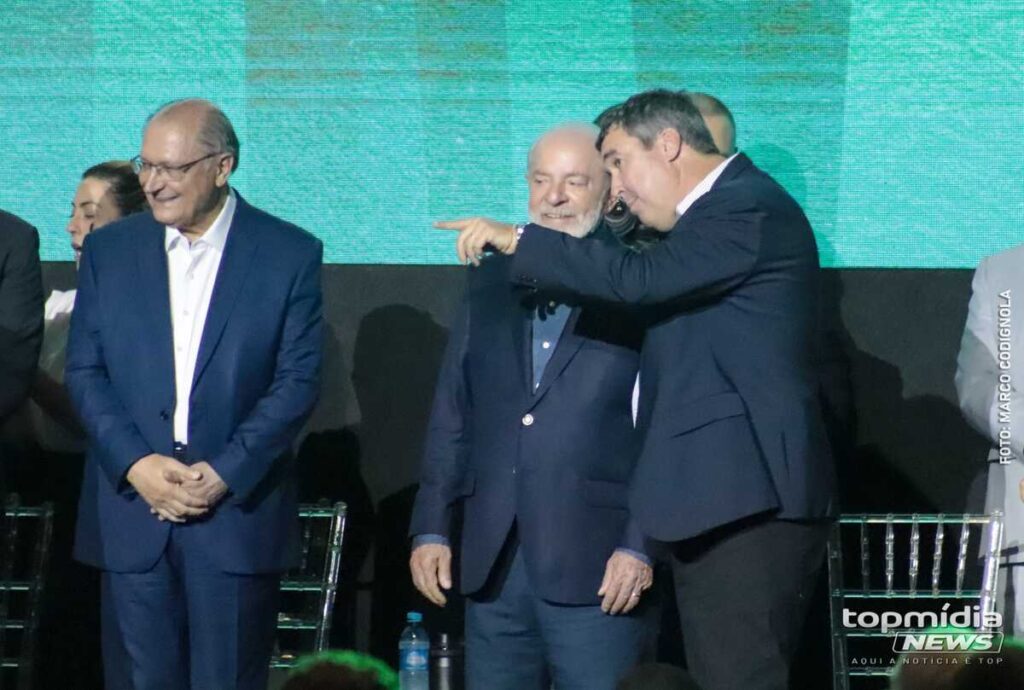 Riedel mostra a Lula que MS é sustentável e cobra investimentos em ferrovias