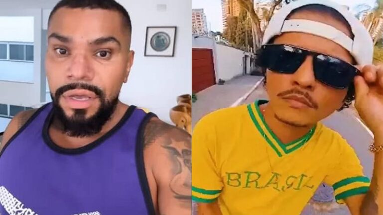 Será? Naldo Benny diz ter dado aulas de português para Bruno Mars: 'Ensinei'