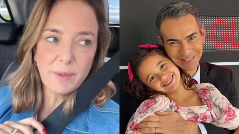 Ticiane Pinheiro se explica após faltar em viagem com Tralli e a filha: 'Coração na mão'