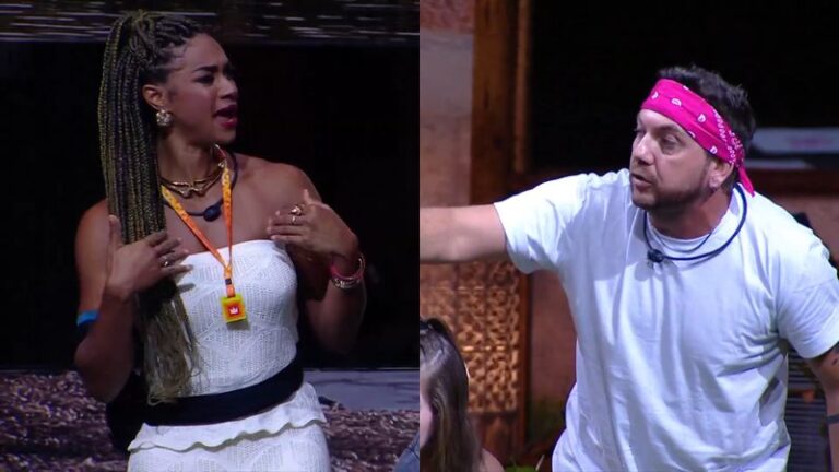 BBB 25: Aline e Vinícius armam barraco com Edilberto após o Sincerão: 'Tapa o ouvido'