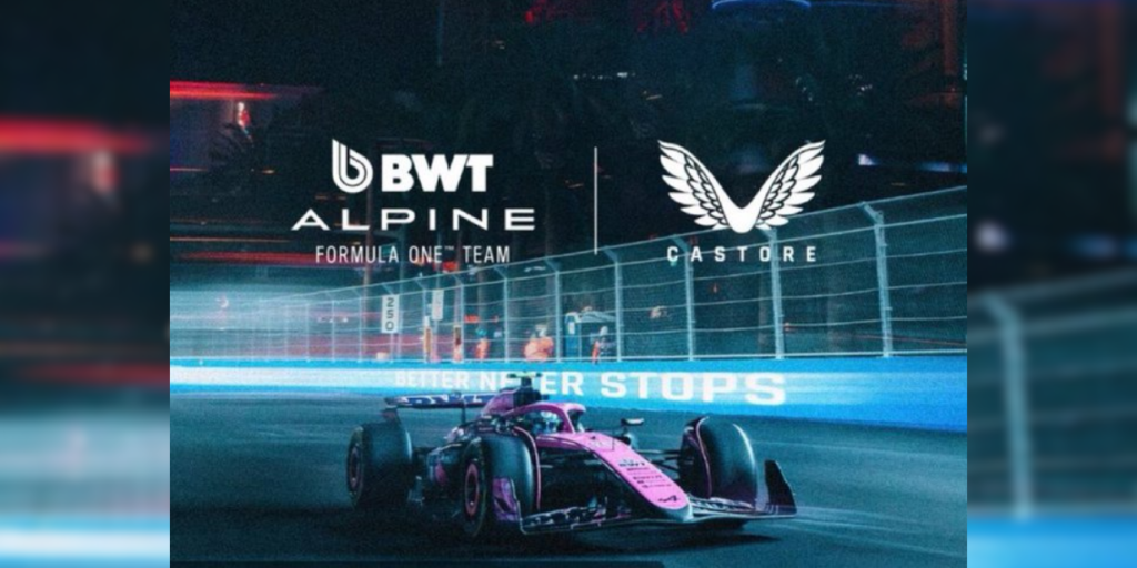 Castore fecha com Alpine e expande presença na Fórmula 1