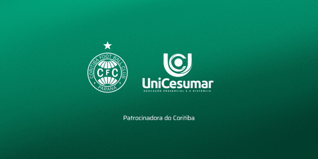 Coritiba anuncia acordo com UniCesumar para exposição no calção