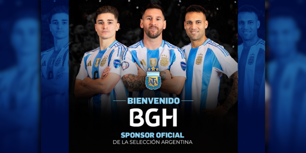 Futebol da Argentina fecha patrocínio com empresa de condicionadores de ar BGH