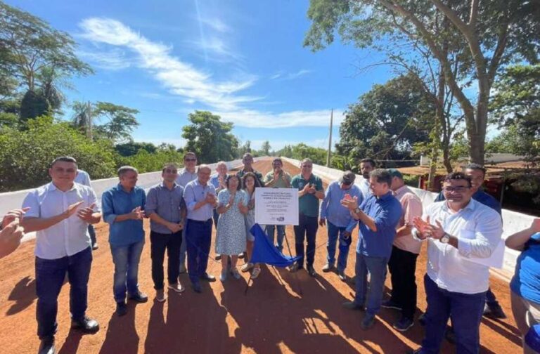 Gestão Riedel entrega nova ponte sobre o Rio Dourados e muda vida de moradores de MS