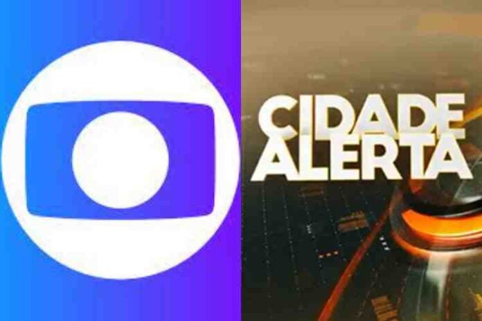 Logos da Globo e do Cidade Alerta (Montagem/Área VIP/Globo/Record)