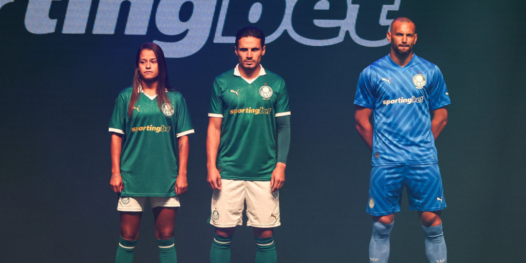 Palmeiras dá fim à era Crefisa e apresenta Sportingbet como novo patrocinador