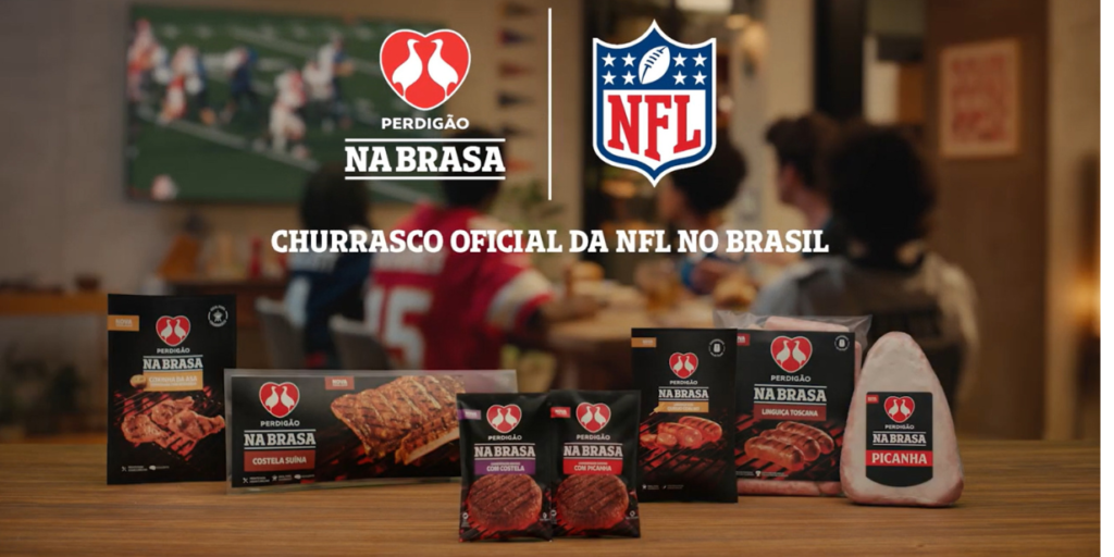 Perdigão reforça parceria com NFL no Brasil em nova campanha