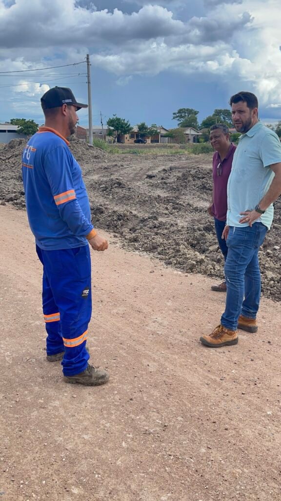 Prefeitura realiza vistoria em importantes obras em andamento no município
