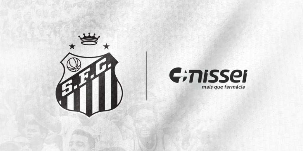 Santos fecha patrocínio com rede de farmácias Nissei para o esterno da camisa