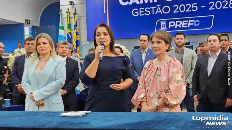 Tereza Cristina promete cobrar apadrinhados e detalha ações para Campo Grande