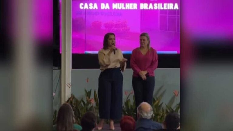 Adriane celebra 10 anos da Casa da Mulher Brasileira em Campo Grande: 'guerreiras'