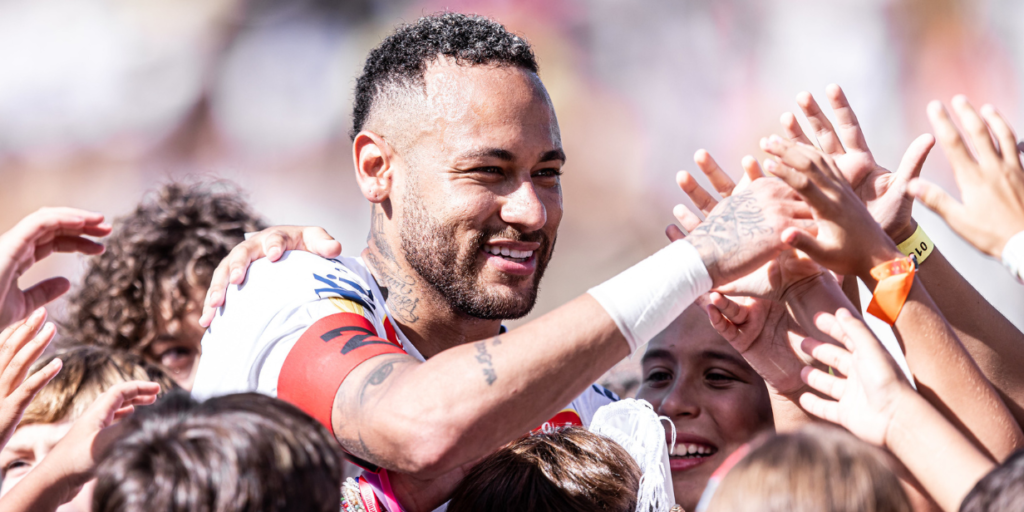 Com Neymar, Santos supera 100% de crescimento no Instagram e atinge 3º posto no Brasil