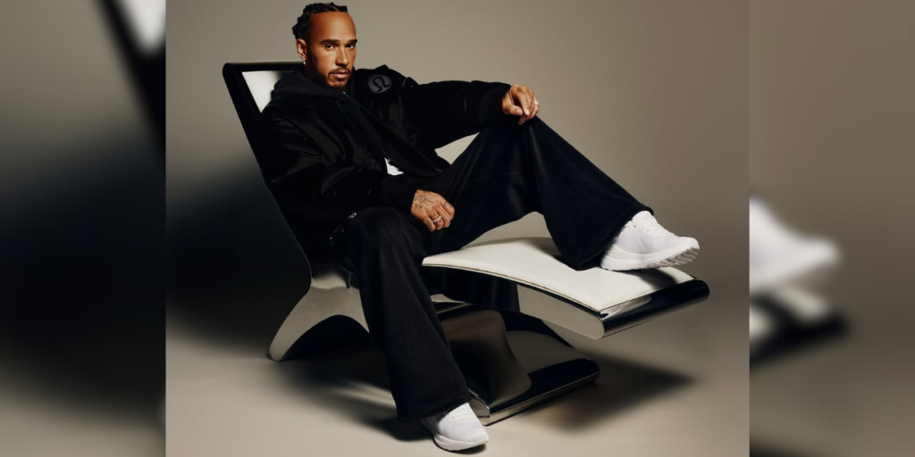 Lewis Hamilton é anunciado como embaixador global da Lululemon