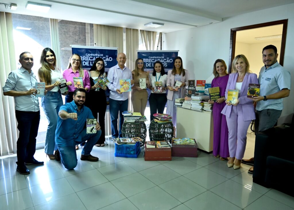 Para incentivar a leitura, AGEMS realiza campanha de arrecadação de livros em parceria com instituições em MS