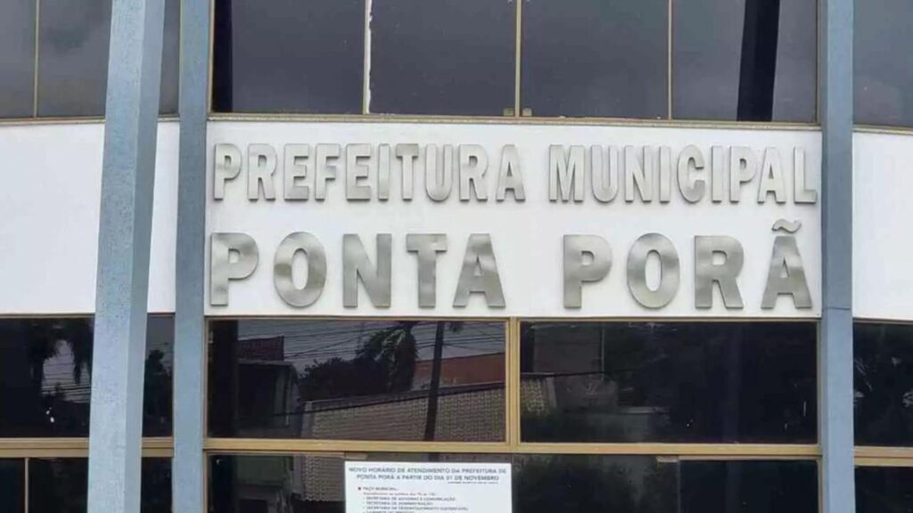 Prefeitura de Ponta Porã abre crédito suplementar de R$ 3,3 milhões