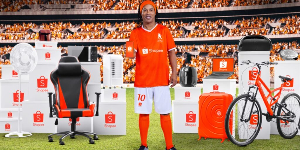 Ronaldinho Gaúcho se torna embaixador da Shopee para campanha do Dia do Consumidor