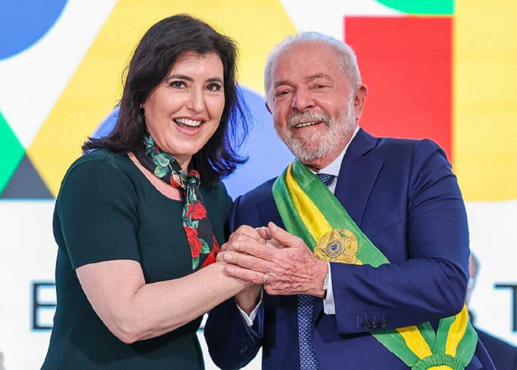 Simone Tebet está entre os três cotados para ser vice de Lula em 2026