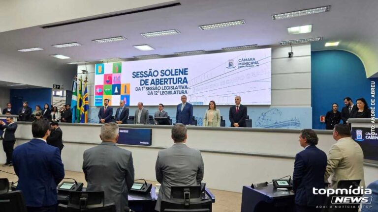 Vereadores abrem ano legislativo e reafirmam convivência respeitosa com prefeitura (vídeo)