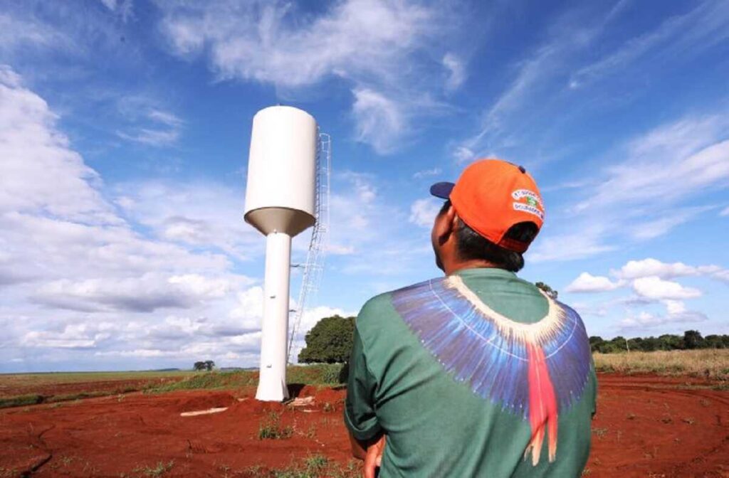Gestão Riedel fura poços e atua para garantir água nas aldeias de Dourados