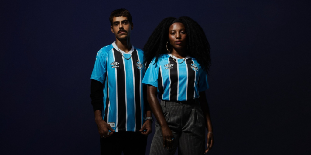 Umbro lançou o uniforme do Grêmio para a temporada 2025 - Divulgação