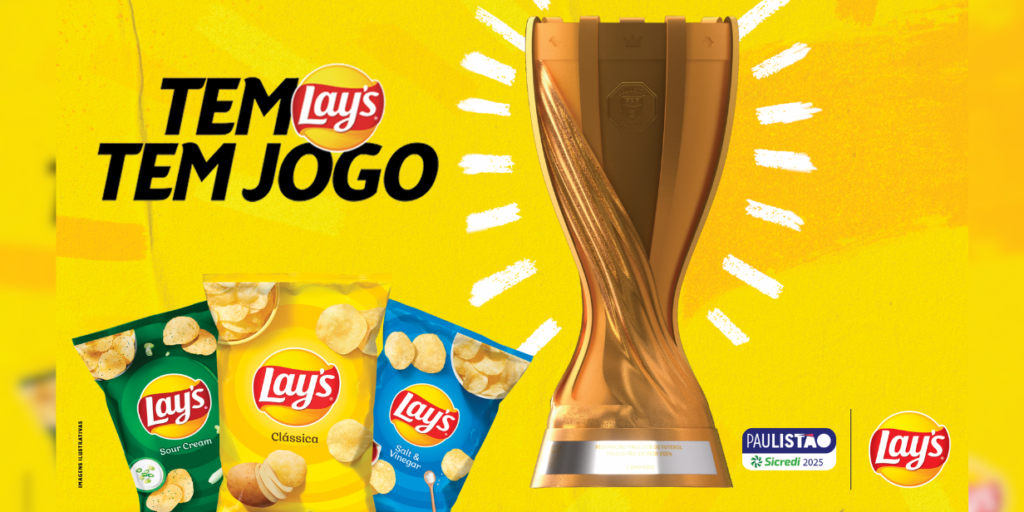 Lay’s fecha com FPF e se torna patrocinadora do Paulistão 2025