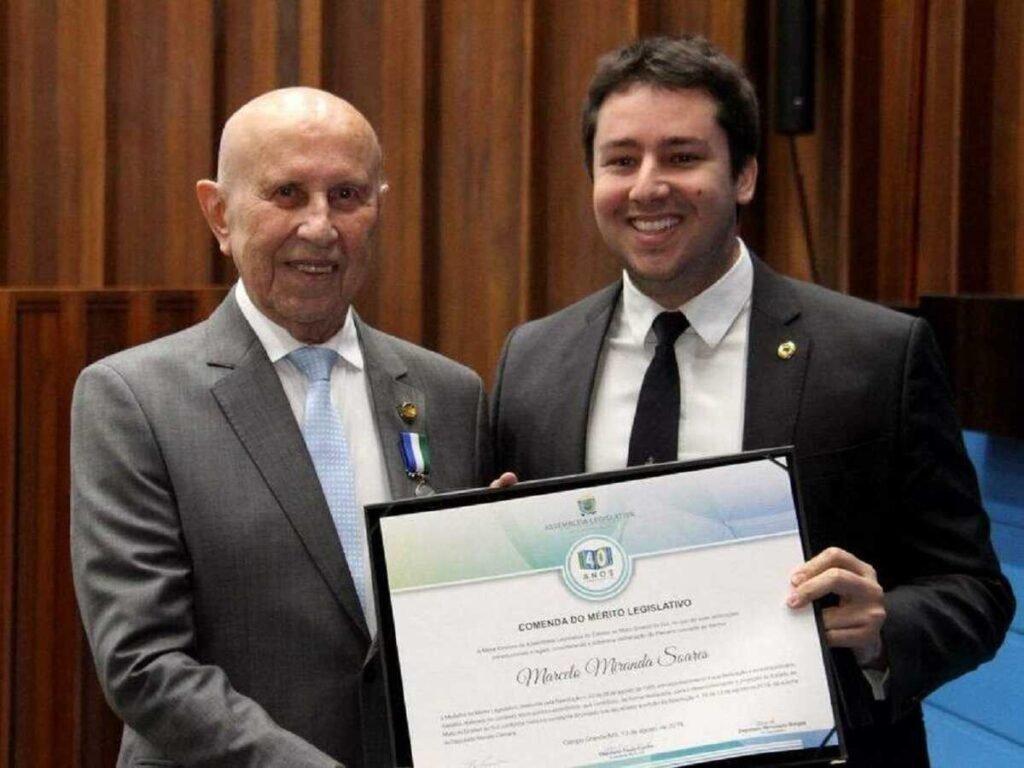 Marcelo Miranda, avô de Catan, sofre com demência e irmãos brigam por bens em MS