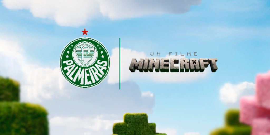 Palmeiras se une à Warner Bros. para divulgação do longa “Um Filme Minecraft”