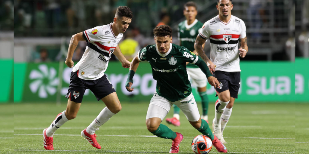Palmeiras x São Paulo pela semifinal do Paulistão 2025 faz Record voltar à liderança de audiência