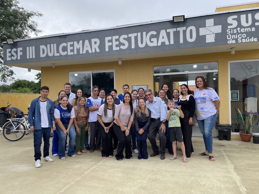 Ação do Abril Azul e Abril Verde no ESF III Dulcemar Festugatto