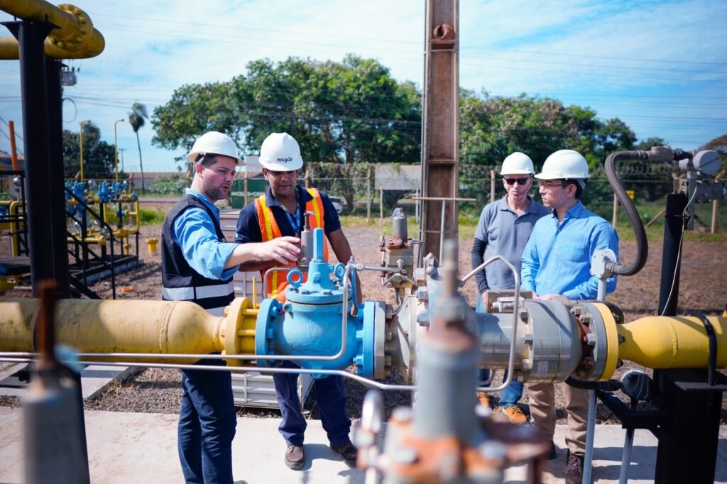 Com foco em segurança e eficiência, AGEMS realiza fiscalização no sistema de gás natural em Campo Grande