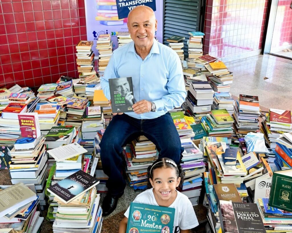 Com recorde de arrecadação, AGEMS distribui 8 mil livros para instituições de ensino e projetos sociais em MS