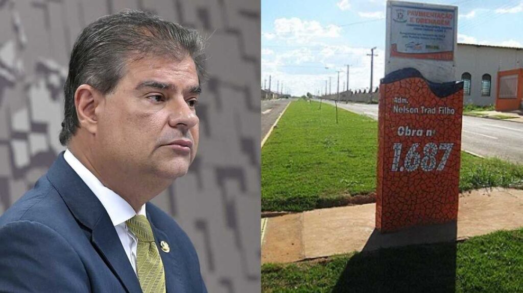 Nelsinho está 'por um fio' em investigação por se promover com totens em obras de Campo Grande