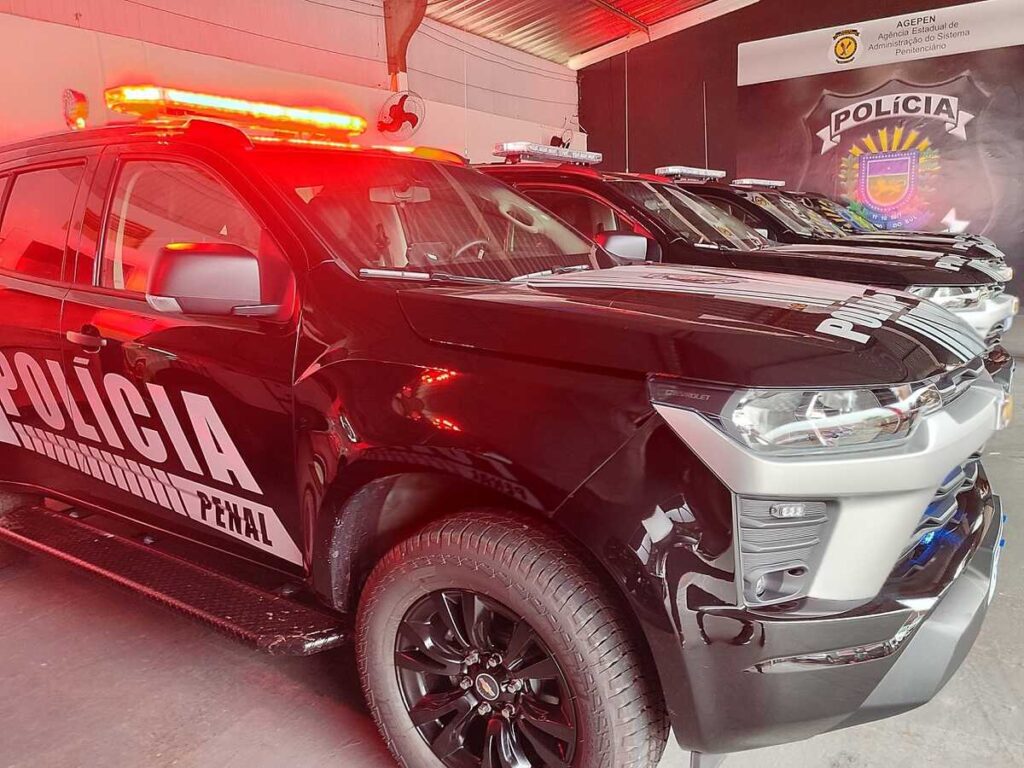Polícia Penal recebe viaturas semi-blindadas e reforça segurança penitenciária de MS