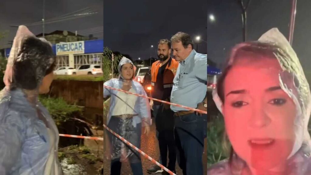 Prefeita Adriane Lopes visita áreas afetadas pelas chuvas em Campo Grande (vídeo)