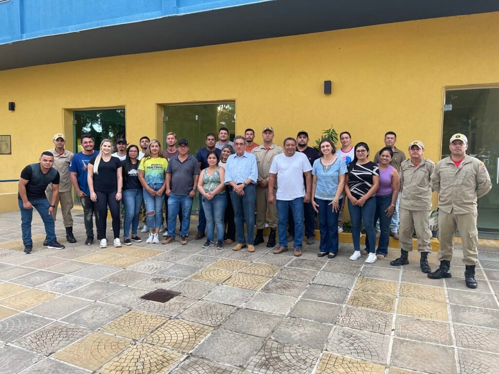 Prefeitura de Porto Murtinho promove curso de Formação de Brigada de Incêndio para servidores municipais
