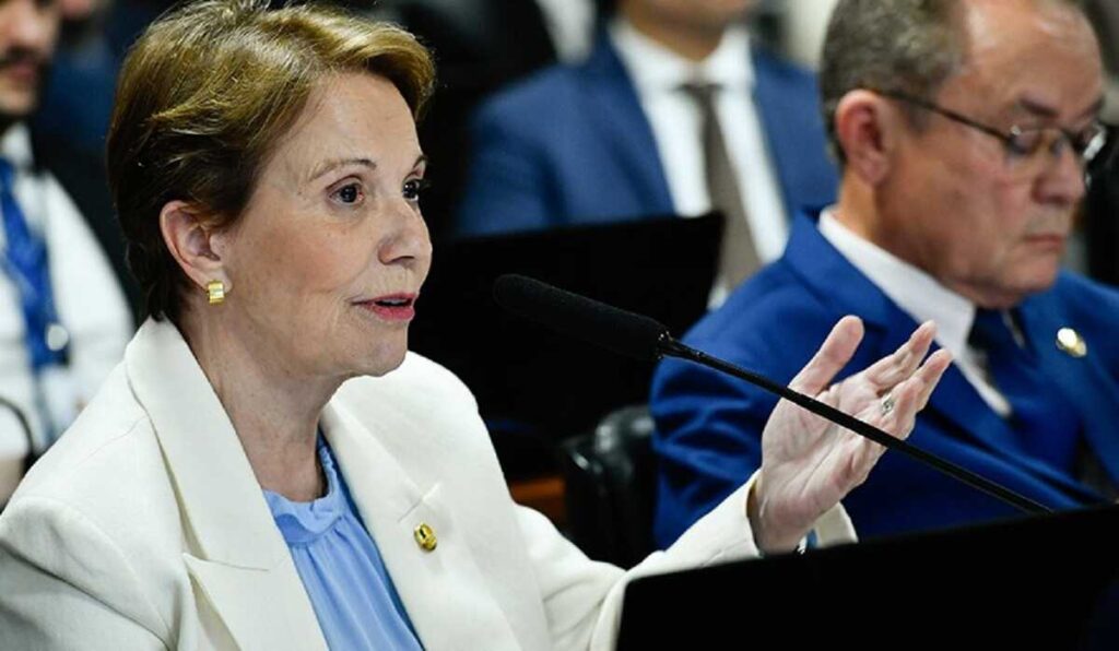 Projeto que autoriza Lula a reagir a 'tarifaço' de Trump é da senadora Tereza Cristina