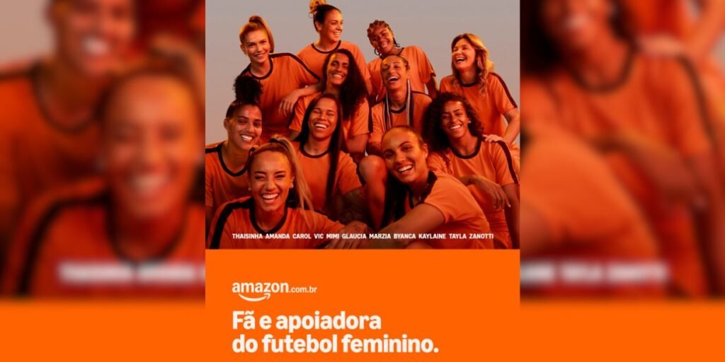 Amazon Brasil lança iniciativa para ampliar visibilidade das jogadoras do futebol brasileiro