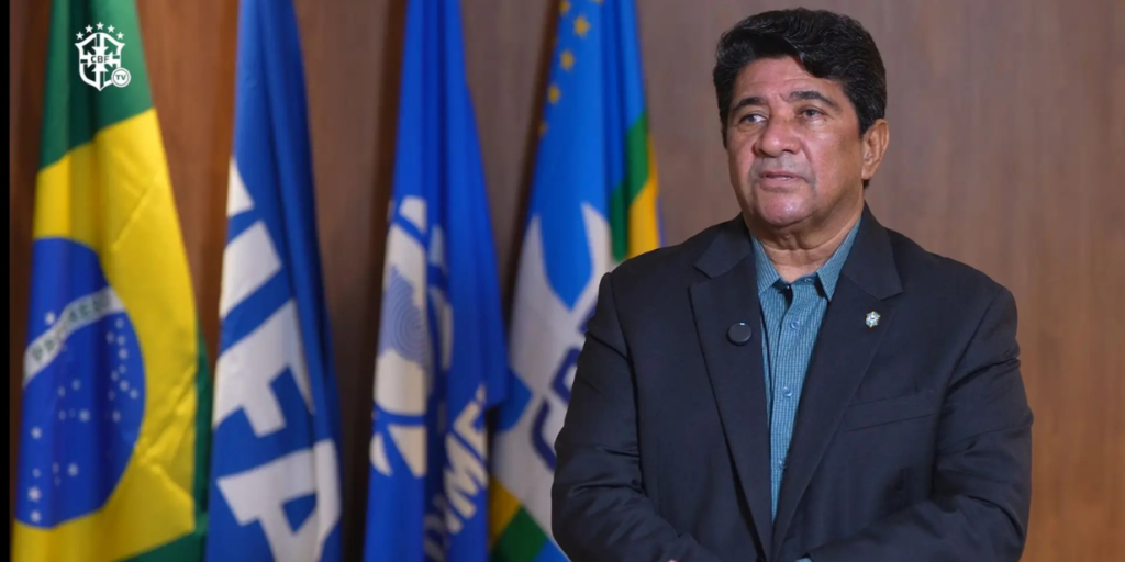 O presidente da CBF, Ednaldo Rodrigues / CBF / Divulgação