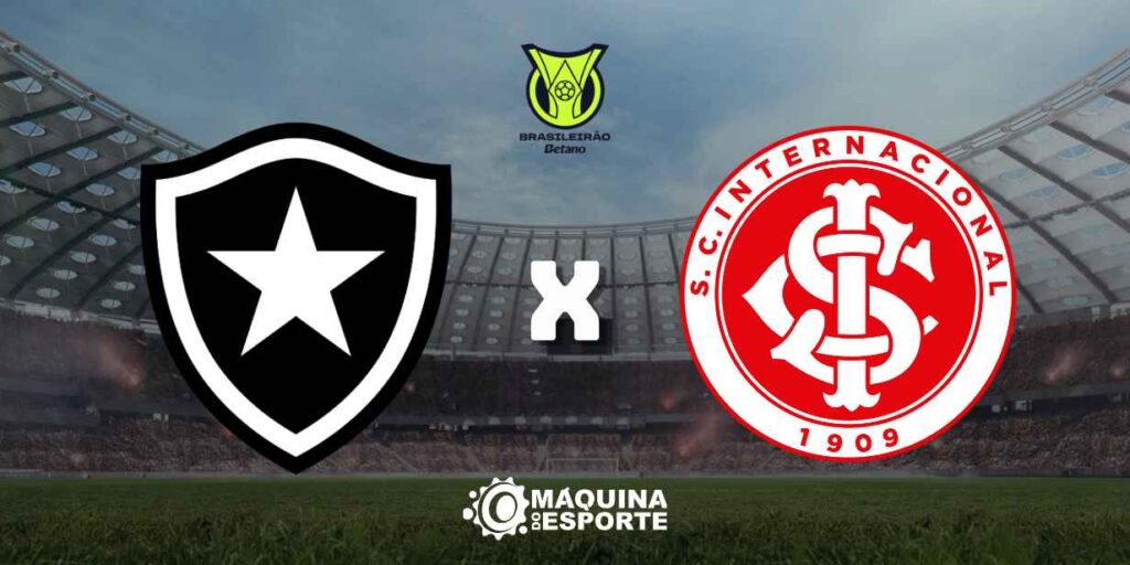 Botafogo x Internacional: Onde assistir ao jogo da 8ª rodada do Brasileirão