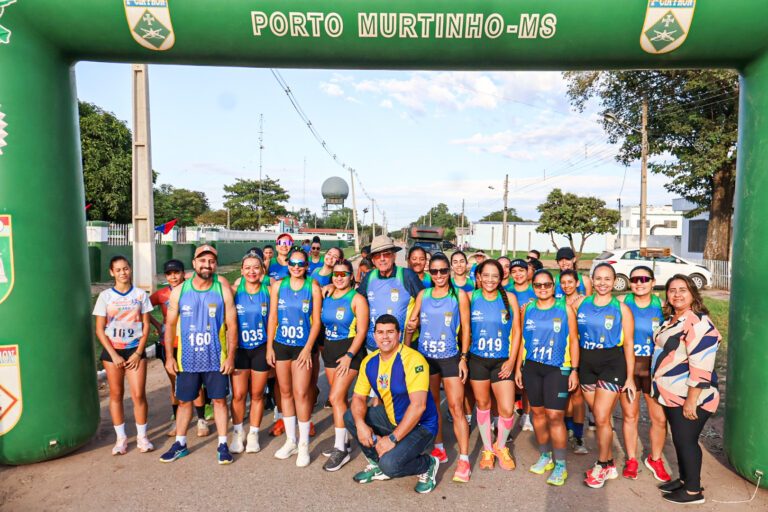 CORRIDA DA INFANTARIA MOBILIZA MAIS DE 100 ATLETAS EM PORTO MURTINHO E CONTA COM PRESENÇA DE FRANCK CALDEIRA