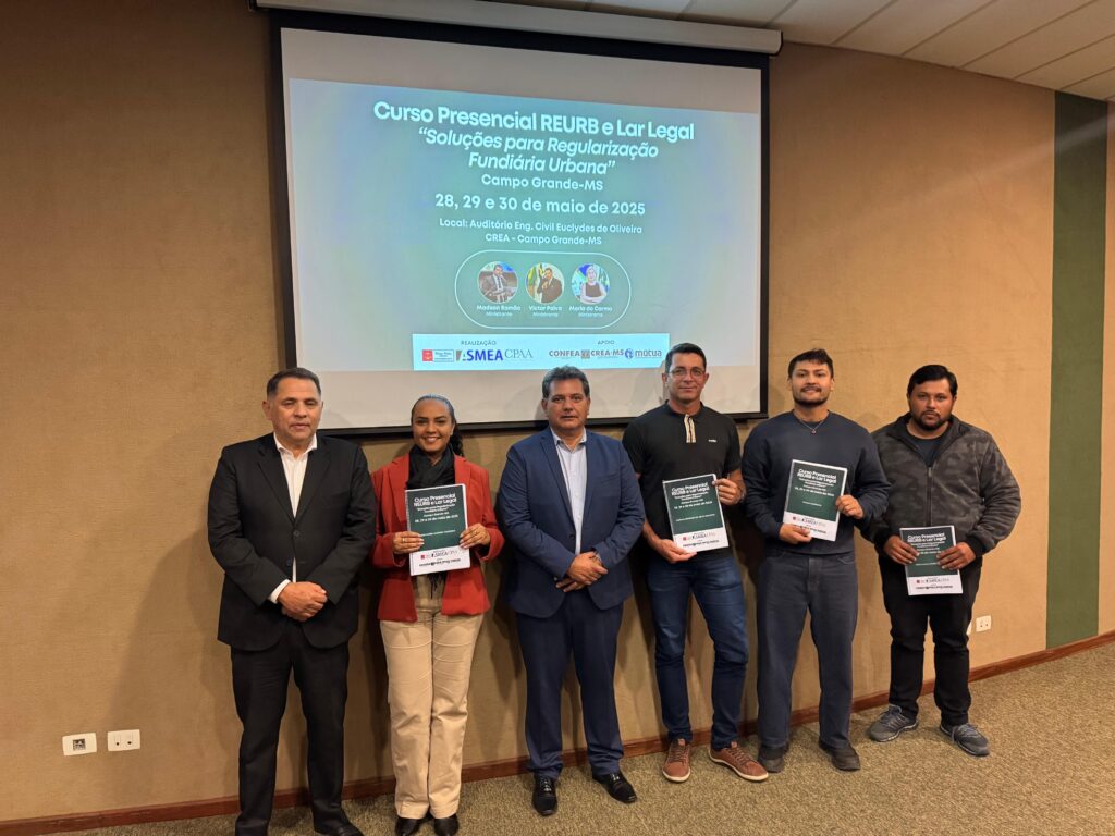 Município participa de Curso de Regularização Fundiária em Campo Grande com foco na qualificação técnica e atendimento à população