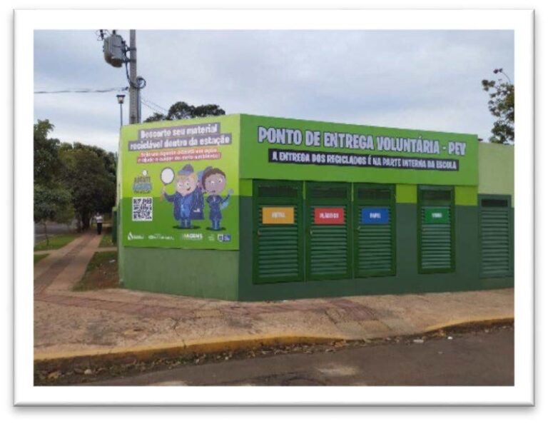 AGEMS inaugura primeiro Ponto de Entrega Voluntária de resíduos com conceito educativo em escola de Campo Grande